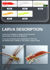 Larva Soft Fishing Lures
