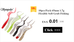 Spinpoler Shad Jointed Soft Swimbait – 25g/58g Sinking Lure for Perch & Pike Fishing