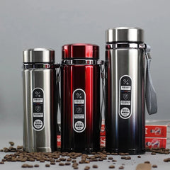 High-Capacity Stainless Steel Business Thermos Mug