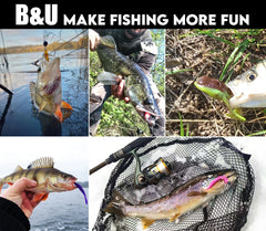 B&U Soft Fishing Lure Set