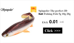 Spinpoler Shad Jointed Soft Swimbait – 25g/58g Sinking Lure for Perch & Pike Fishing