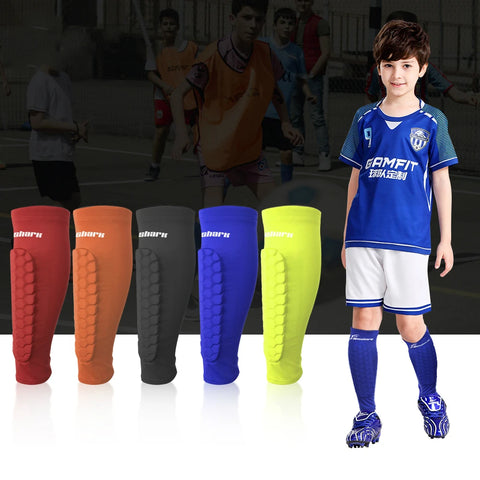 Children’s Crashproof Football Calf & Leg Protector – Training Leg Sleeves