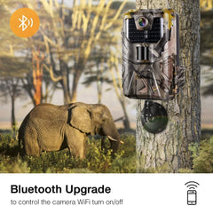 4K WiFi Live Stream Trail Camera