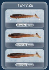Paddle Tail Soft Fishing Lure