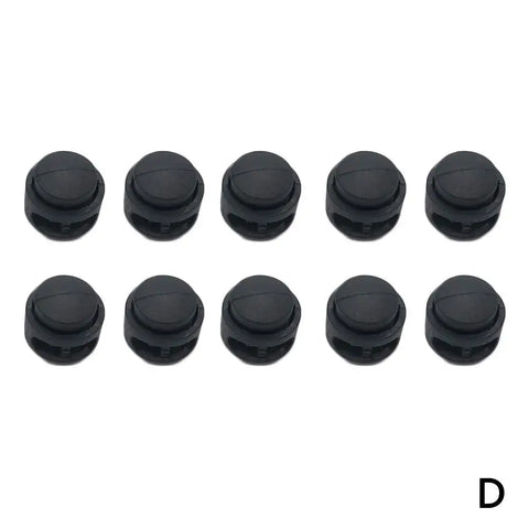 Elastic Shoelace & Cord Lock Set (10PCS)