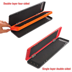 Multi-Layer Carp Fishing Tackle Box – Zig Chod Rig Storage Case with Anti-Slip Design (32/37/45CM)