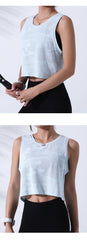 Women’s Camouflage Sleeveless Running Vest