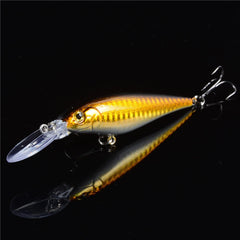 10-Pcs Minnow Hard Fishing Lures