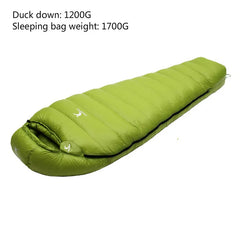 CADENO Ultralight Down Mummy Sleeping Bag – 400g/1200g Duck Down, Winter & Autumn Camping