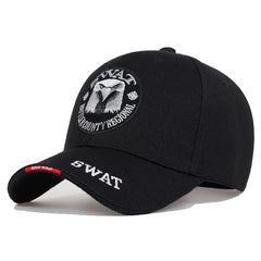 SWAT Tactical Eagle Embroidered Baseball Cap