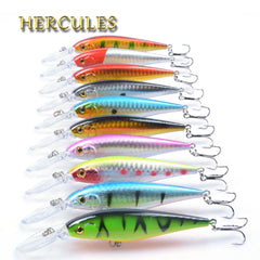 10-Pcs Minnow Hard Fishing Lures