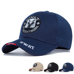 SWAT Tactical Eagle Embroidered Baseball Cap