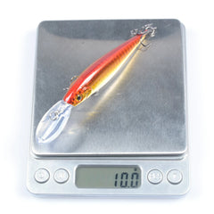 10-Pcs Minnow Hard Fishing Lures