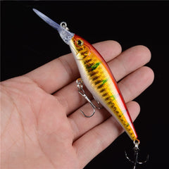 10-Pcs Minnow Hard Fishing Lures