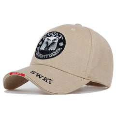 SWAT Tactical Eagle Embroidered Baseball Cap
