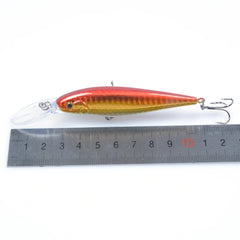 10-Pcs Minnow Hard Fishing Lures
