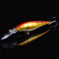 10-Pcs Minnow Hard Fishing Lures