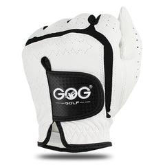 Men’s Sheepskin Leather Golf Gloves – Professional Thickened Palm