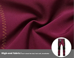LNGXO Winter Fleece Hiking Pants – Waterproof Windproof Outdoor Soft Shell