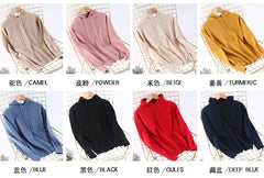 2025 Women’s Hooded Knit Sweater – Loose Casual Autumn/Winter Pullover