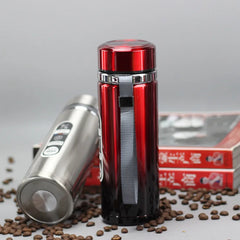 High-Capacity Stainless Steel Business Thermos Mug
