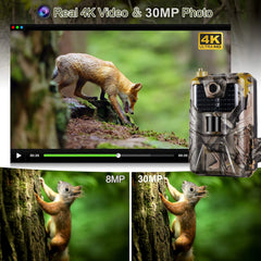 4K WiFi Live Stream Trail Camera