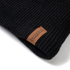 Unisex Fur-Lined Knitted Beanie Hat