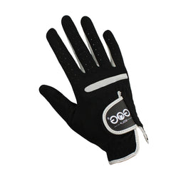 Men’s Golf Glove – Left/Right Hand, Microfiber, Black