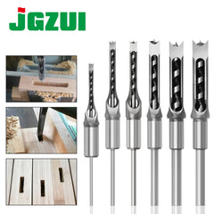 HSS Square Hole Drill Bit Set – Mortising Chisel & Twist Auger for Woodworking