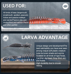 Larva Soft Fishing Lures