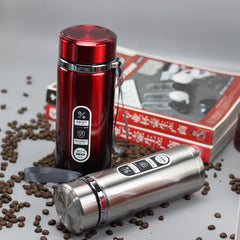 High-Capacity Stainless Steel Business Thermos Mug