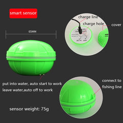 200m Dual-Language Wireless Dot Matrix Fish Finder