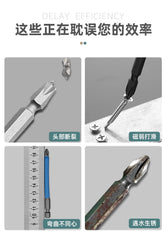 Non-Slip Magnetic Screwdriver Set – High Hardness