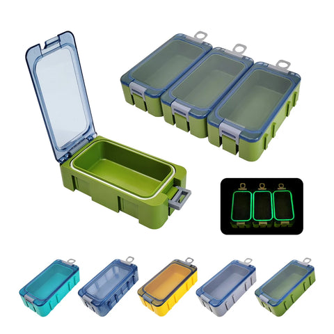 15pcs Portable Fishing Tackle Storage Boxes – Mini Lure & Hook Organizer Set