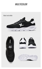 Xtep 2025 Men’s Running Shoes – Sweat-Absorbing, Wear-Resistant Sports Sneakers
