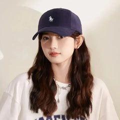 Unisex Cotton Baseball Cap – Casual Embroidered Polo Hat