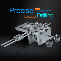 YOMO 3-in-1 Furniture Dowelling & Drill Locator Jig