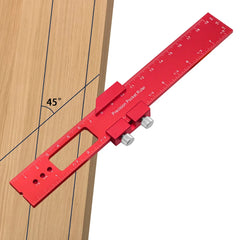Precision T-Type Pocket Ruler – Inch & Metric Measuring Tool