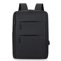 Multi-Layer Zippered Laptop Backpack – Business & Travel Bag for Men and Women