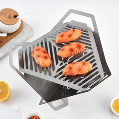 Portable Stainless Steel BBQ Grill Kit