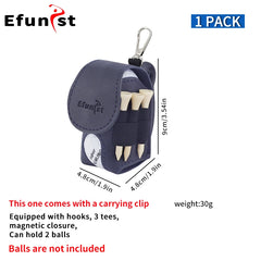Efunist Magnetic Golf Waist Bag – Ball & Tee Holder