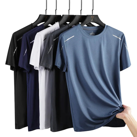 CHRLCK Men’s Quick-Dry Sports T-Shirt – Summer Outdoor