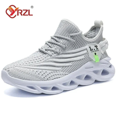 YRZL Men’s Sport Sneakers – Breathable Lightweight Running Shoes