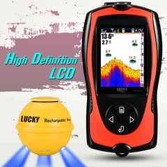 Lucky FF1108-1CWLA Rechargeable Wireless Sonar Fish Finder