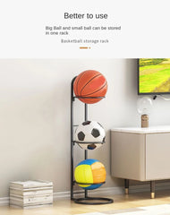 Indoor Children’s Sports Ball Storage Rack