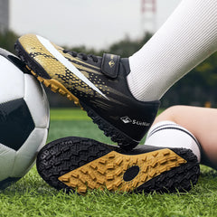 Kids’ Soccer Cleats – Non-Slip Training Football Shoes