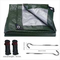 Large Waterproof Camping Tarp – Outdoor Rain Cover & Sun Shelter Canopy