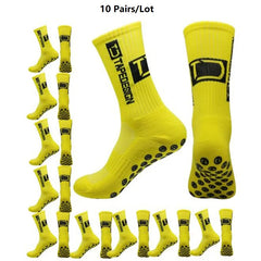 Unisex Non-Slip Sports Socks – Mid-Calf Football & Training