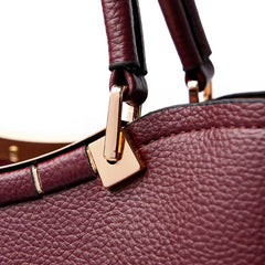 Kangaroo Women’s Large Capacity PU Shoulder Bag