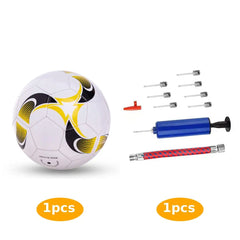 Size 5 Leather Soccer Ball – Professional Training & Match Football